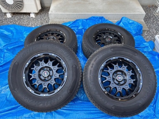 スタッドレスタイヤホイール4本セット 17インチ【美品】 (mau) 柏の