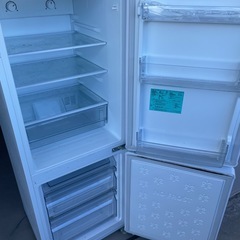 ハイアール　173L 2ドア冷凍冷蔵庫　JR-NF173B 2020年の画像