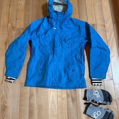 GUSHスノーボードウエア　上下セット　XLの画像