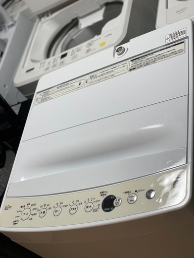 送料・設置込み可?表示価格より10%OFF?　洗濯機　6kg ビックカメラ　2023年【分解クリーニング済み】