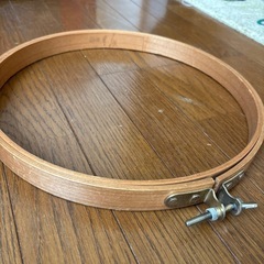 刺繍枠　刺しゅう　竹製の画像