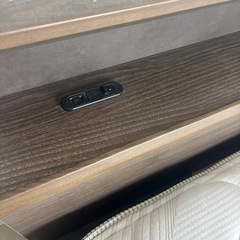 シモンズ　セミダブルベット　ベットフレームの画像