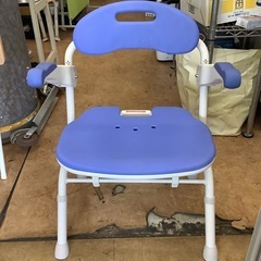 アロン化成 安寿 折りたたみシャワーベンチ FS ブルー 536051  リサイクルショップ宮崎屋　26.1.29の画像