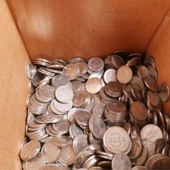 【大量5kg】アーケードメダル 20mm 5セントサイズ 約1250枚 まとめ売りの画像