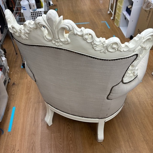 ☆ドリーム荒牧店☆ジモティー割引有☆【クリーニング済み】1Pデザインソファ/RED/現状販売 ☆ドリーム荒牧店☆ジモティー割引有☆【クリーニング済み】デザイン1P