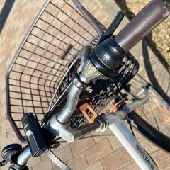 【お取引決定済み】自転車　大人サイズ　ギア付き　ライト付き　防犯登録抹消済みの画像