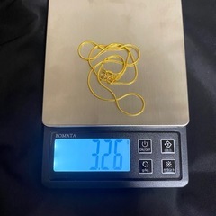 k18ネックレスの画像