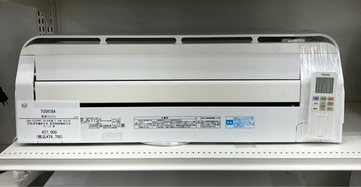 壁掛けエアコン　TOSHIBA   RAS-E225PKS