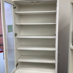 ニトリ 2枚扉食器棚 DAHLIA ダリア【トレファク 川越店】の画像