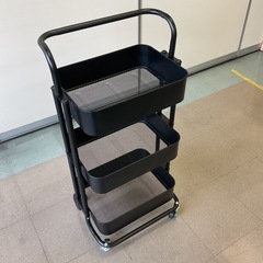 【府中市再生家具】No.388 スチールワゴンの画像