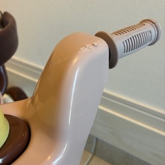 iimo 折り畳み 三輪車 ピンクブラウンの画像