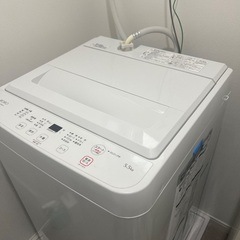 ヤマダ電気　一人暮らし用　5.5キロ　RORO-YWM-T55LWの画像