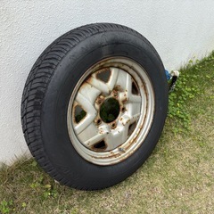 ジムニーjb23 スペアタイヤの画像