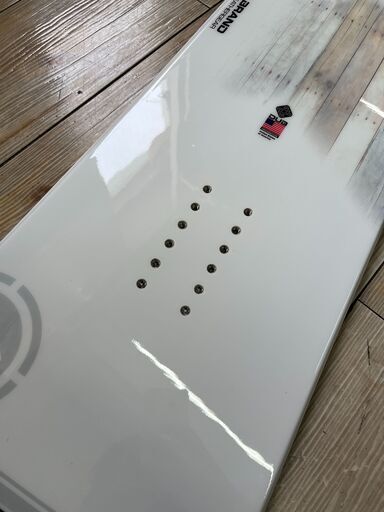 スノーボード　DUB　156cmビンディング無し　WOODLANDS　WHT　19/20モデル