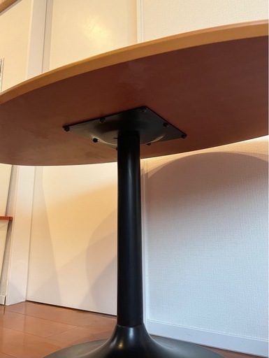 楕円オーバルカフェテーブル　