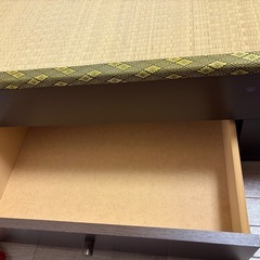 「無料」コタツ用 畳ベンチ4台セット 収納付きの画像