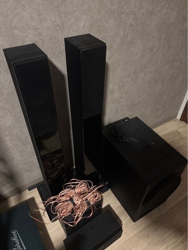 Onkyo 5.１セットスピーカー。動作確認済み…良い品です。 Onkyo 5.1セットスピーカー。動作確認済み…良い品です。 オーディオ機器