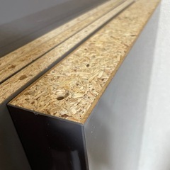 IKEA EXPEDIT 書棚 グレー　現kallax 4段の画像