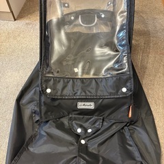 自転車用チャイルドシート前乗せ　レインカバー、シートのセットの画像