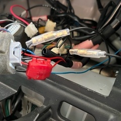 ナビの交換 作業の画像