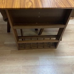 キッチンテーブル　椅子セットの画像