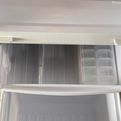 ●  2ドアノンフロン冷凍冷蔵庫　SHARP シャープ　167L SJ-17W-P 2012年製　動作確認済みの画像