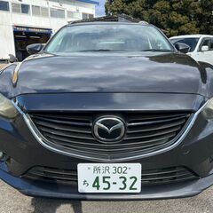 マツダ　アテンザワゴン　ディーゼルターボＸＤ　平成２６年式　車検付令和８年１０月　バックカメラ　ＥＴＣ　ＮＯ２５６０の画像