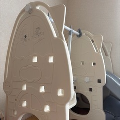 室内滑り台 ブランコ付きの画像