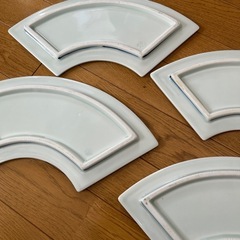 扇形皿4枚セットの画像