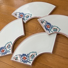 扇形皿4枚セットの画像