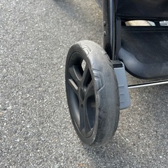 二人でゴーDX シングルタイヤ　KATOJI　二人乗りベビーカー　
2人乗りベビーカーの画像