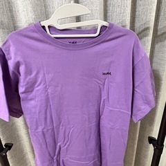 X-girl パープルTシャツの画像