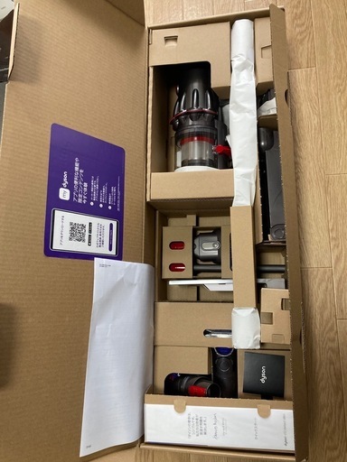 2/9受付終了【新品未使用】ダイソン　掃除機 Dyson V12 Detect Slim Fluffy SV46FF