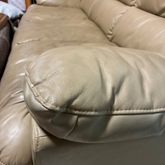 ニトリ　ソファ3人がけの画像