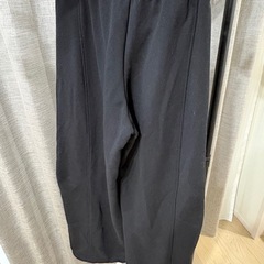 GRL ブラックスウェットパンツの画像