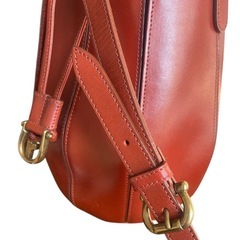 レノマ パリ 本革ショルダーバッグ ブラウンの画像