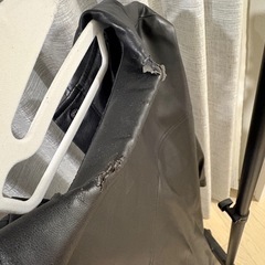 JEANASIS ブラックレザージャケットの画像