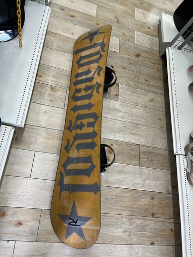 スノーボード　ROSSIGNOL　１５３cm　ビンディング付き　ブラック　12-130neＭａｇＴｅk