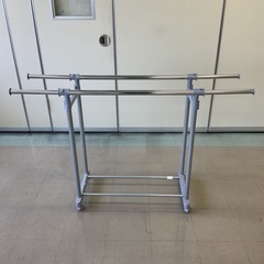 【府中市再生家具】No.401 ハンガーラックの画像