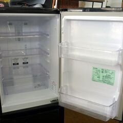 ☆MITSUBISHI ノンフロン冷凍冷蔵庫 MR-P15Z-B 2015年製 2ドア冷蔵庫 ブラック 容量146L 三菱電機  札幌市 豊平区 平岸店の画像