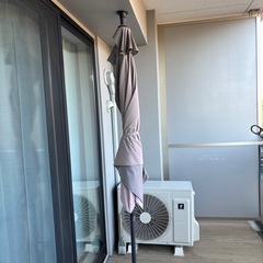 [2シーズン使用]突っ張り式日除けの画像