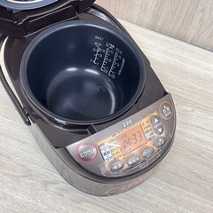A2056🌟配送設置可🙌 象印 炊飯器 5.5合 IH式 極め炊き 黒まる厚釜 保温30時間 ブラウン NP-VZ10🌟の画像