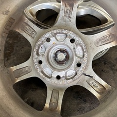 15インチ 5穴114.3 アルミホイール4本 ヴォクシー/ノア等の画像