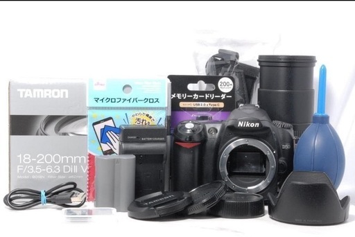 スマホ転送　美品　Nikon D50 レンズセット　初心者おすすめ