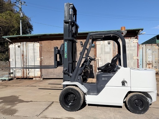 MITSUBISHI LOGISNEXT 2018年製 ディーゼル　回転フォークリフト AT 車3トン 型式:FHD30T5 最大揚高