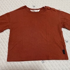 🌈ブラウン系 半袖トップス 90cm 3点セットの画像