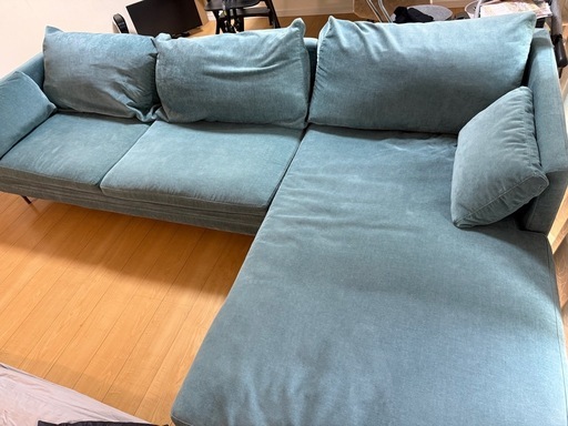 フランフラン L字ソファ 大型／元値30万円／来週いっぱい限定
