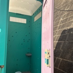 仮設トイレの画像