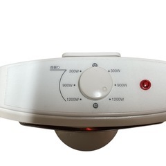 YAMAZEN ツインヒートPLUS 電気ストーブ（DBC-J122(W)）の画像