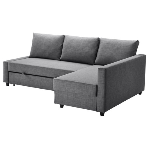 【値下げしました 2/15まで掲載】IKEA コーナーソファベッド